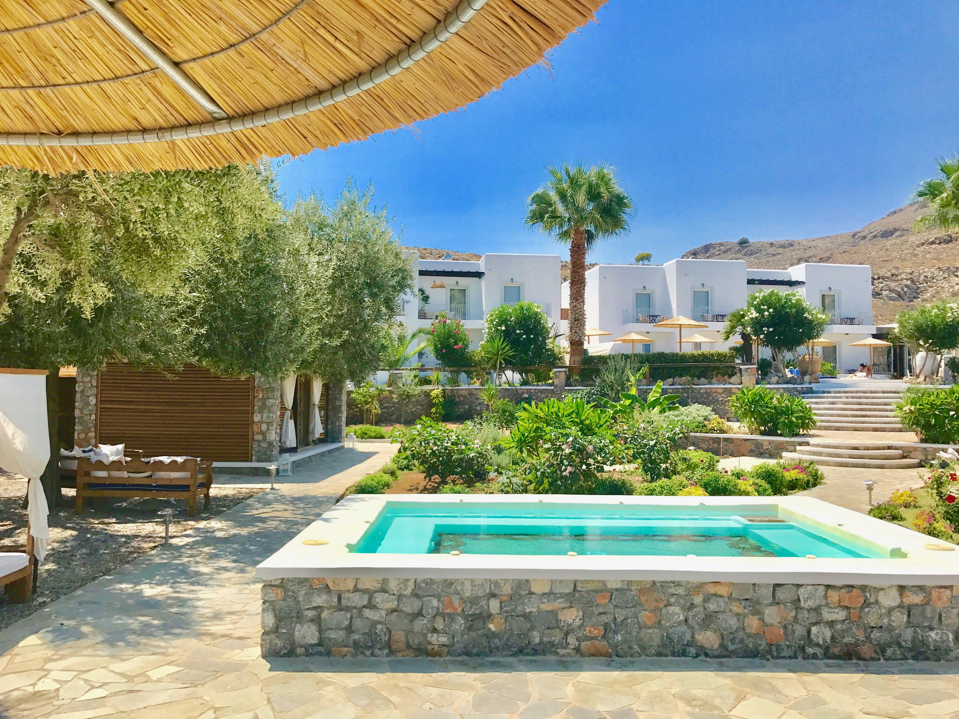 Caesars Gardens Hotel & Spa - Adults Only ลินดอส ภายนอก รูปภาพ