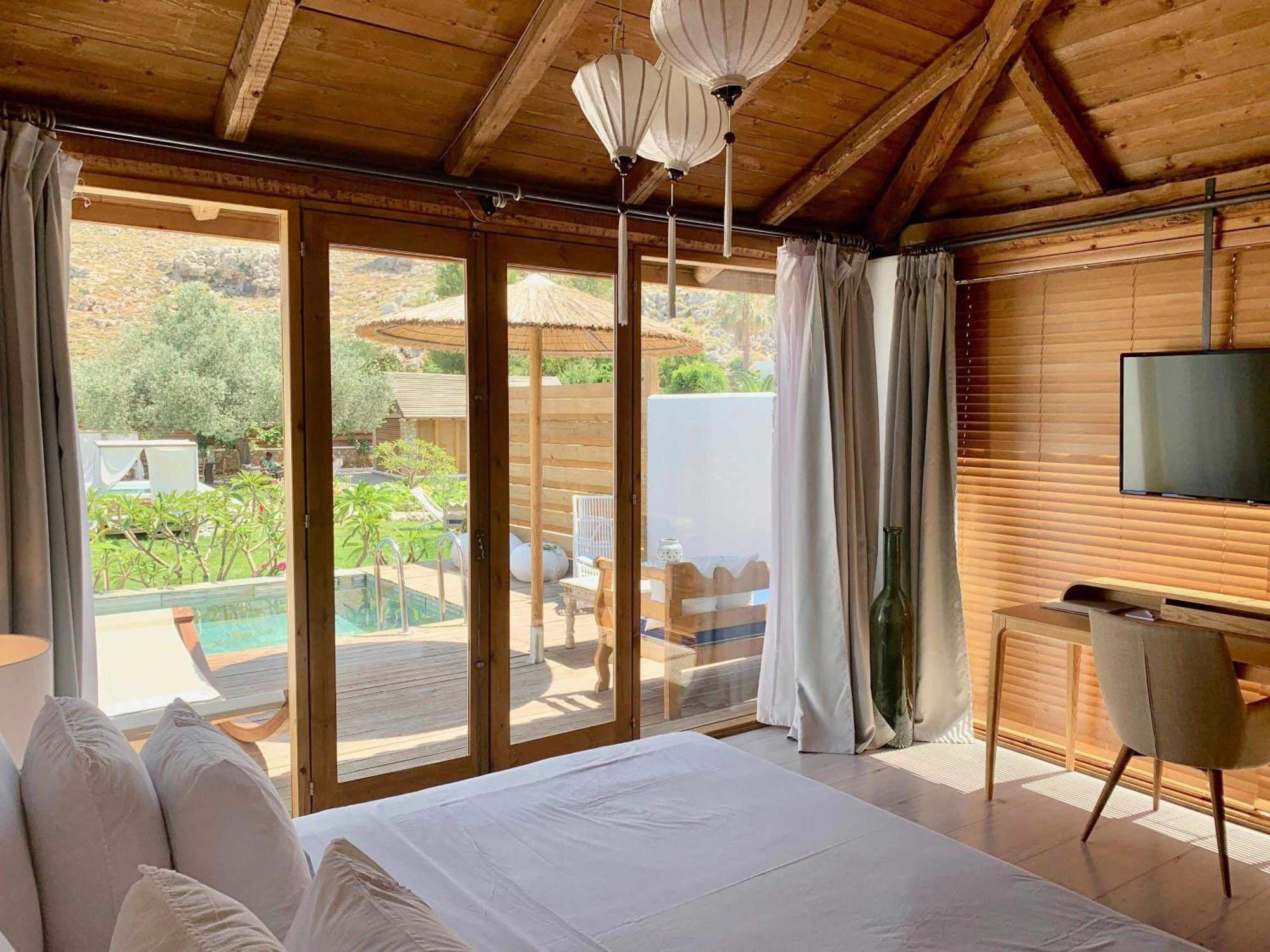 Caesars Gardens Hotel & Spa - Adults Only ลินดอส ภายนอก รูปภาพ