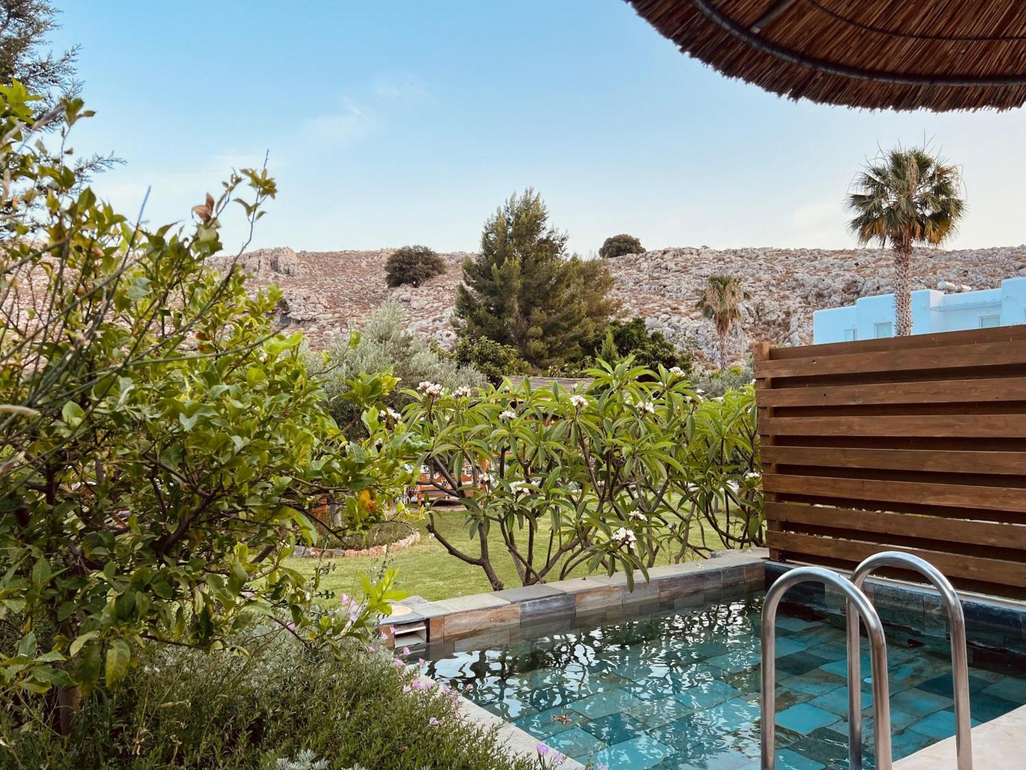 Caesars Gardens Hotel & Spa - Adults Only ลินดอส ภายนอก รูปภาพ