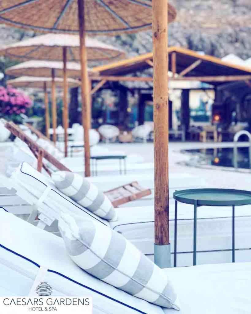 Caesars Gardens Hotel & Spa - Adults Only ลินดอส ภายนอก รูปภาพ