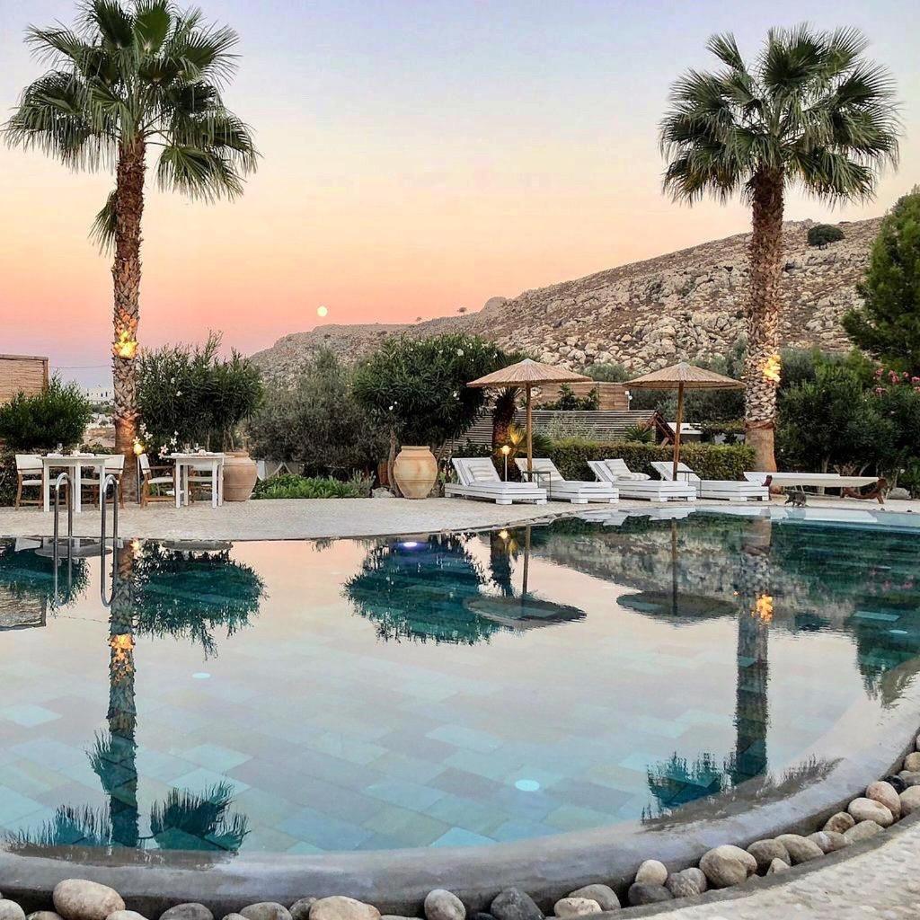 Caesars Gardens Hotel & Spa - Adults Only ลินดอส ภายนอก รูปภาพ