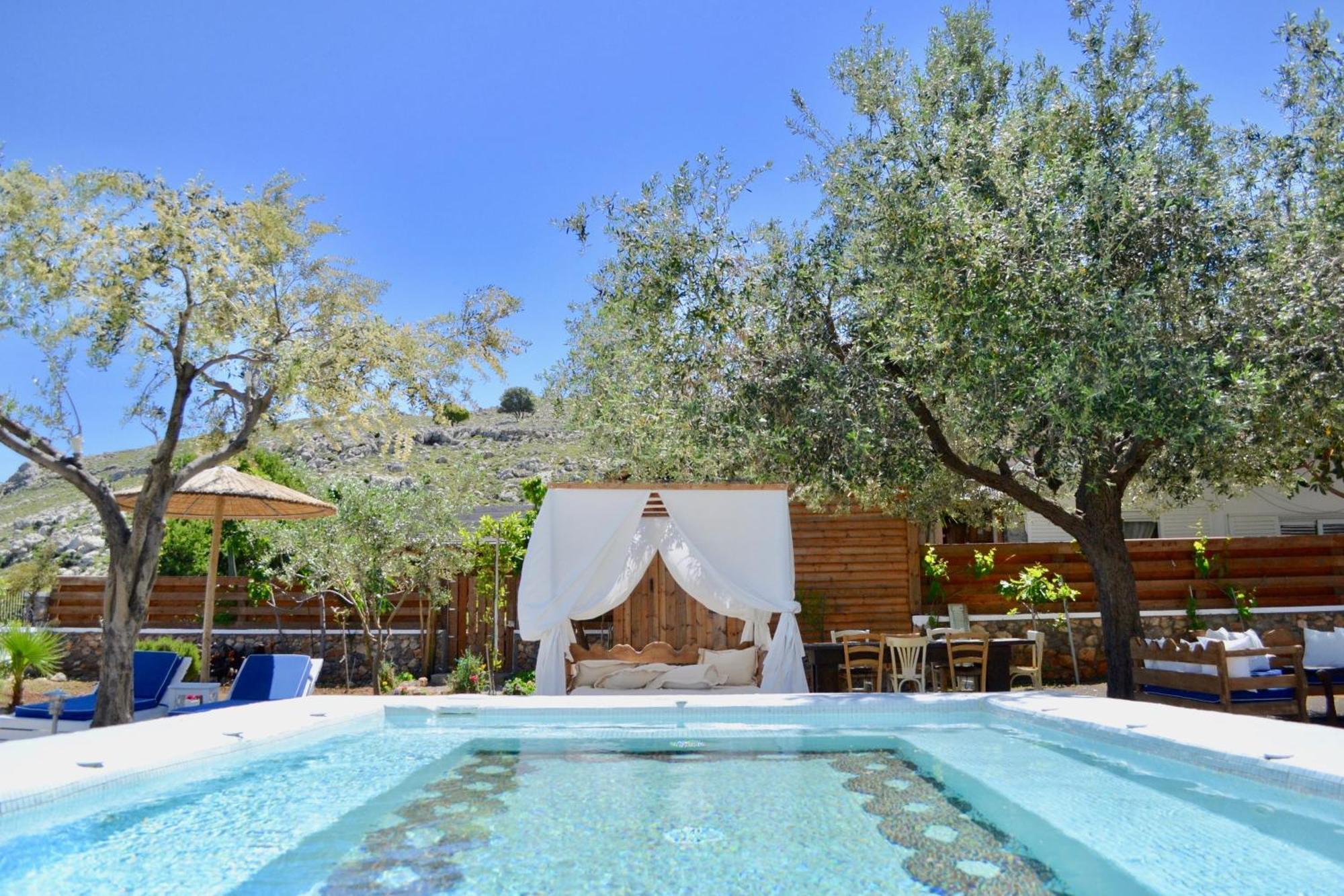 Caesars Gardens Hotel & Spa - Adults Only ลินดอส ภายนอก รูปภาพ